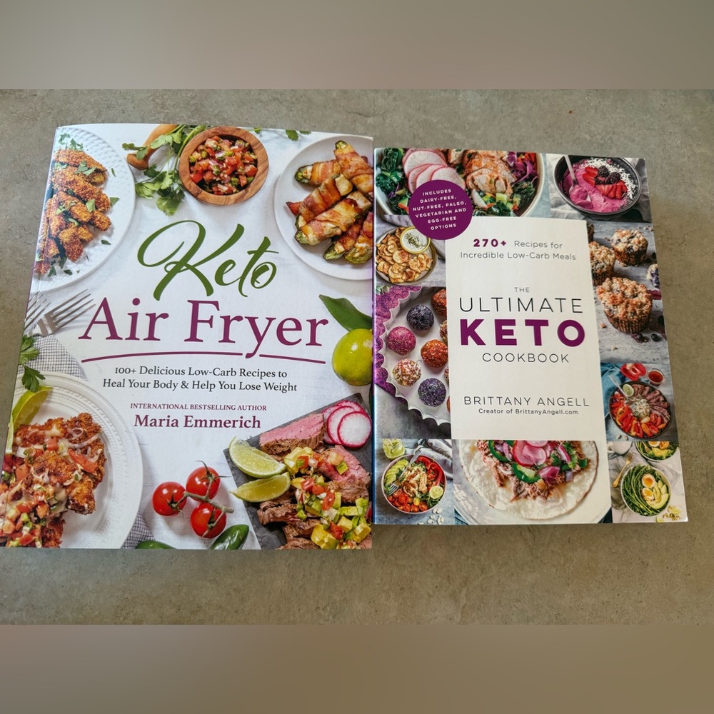 Keto Air Fryer and Ultimate Keto Cookbook Set